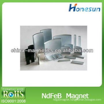 segment strong neodymium magnets n52